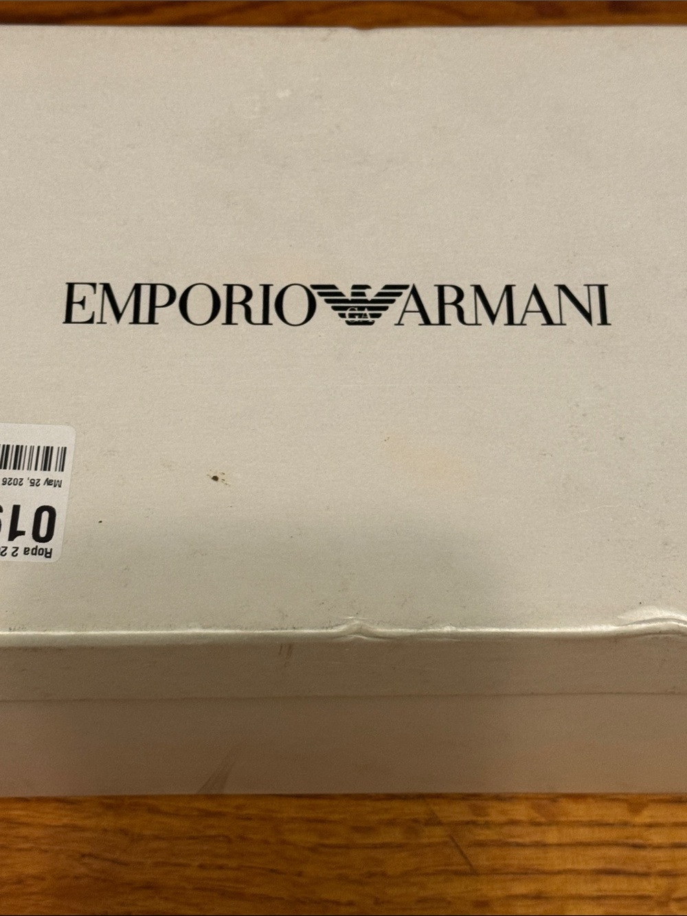 Emporio Armani Pink Suede Loafers with Black Trim & Silver Buckle - Picture 9 of 12